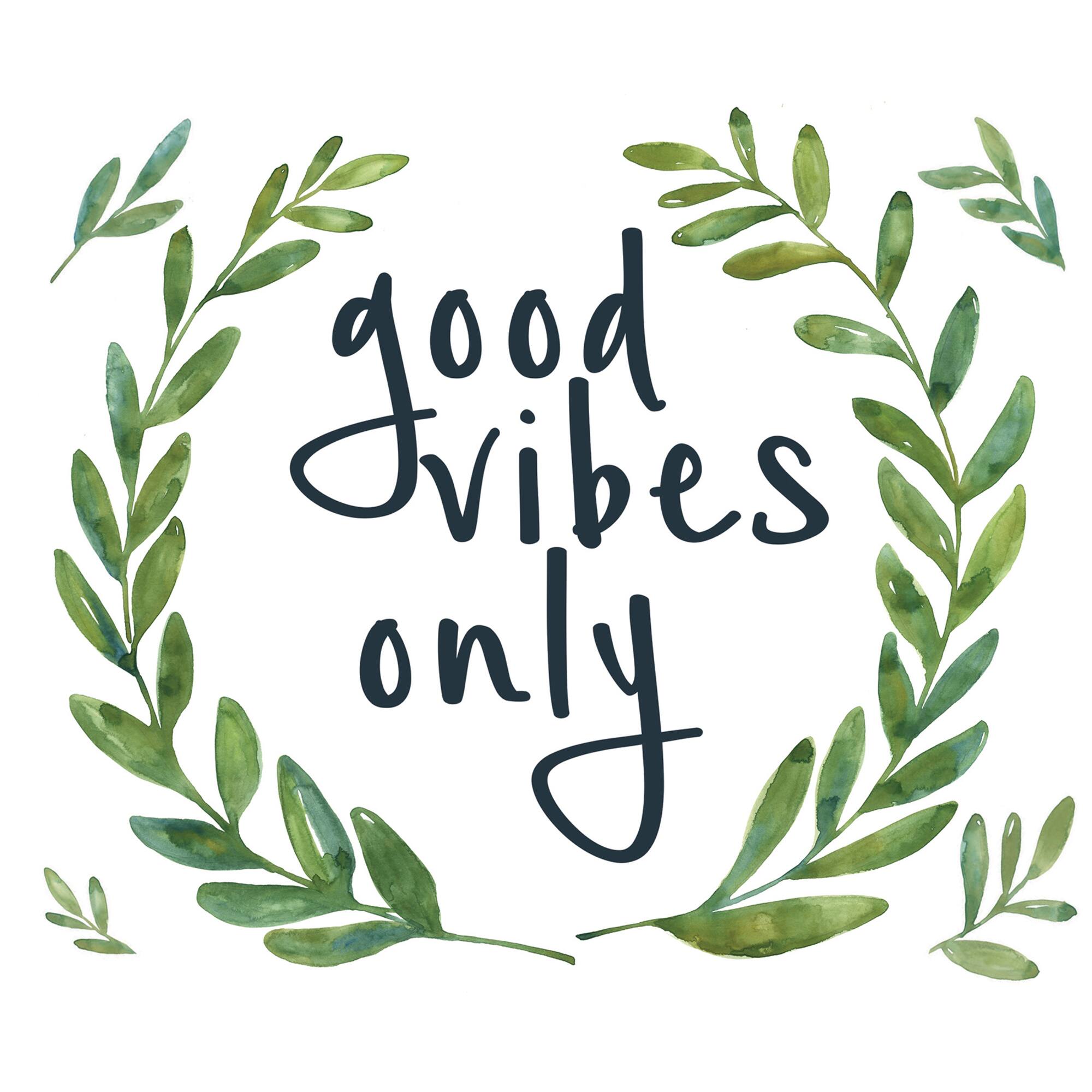WallPops Good Vibes Only Wall Quote